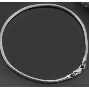 bratara,tip pandora 19 cm grosime 2mm,argint 925 - Img 2