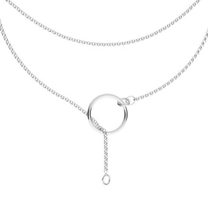 cadena de plata 925 61 cm