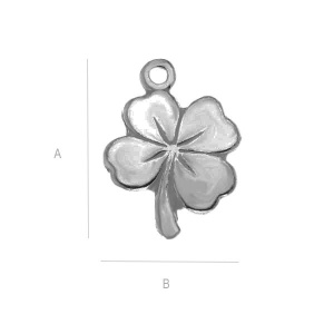 charm argint 925, A13,00 mm B10,00 mm, - Img 1