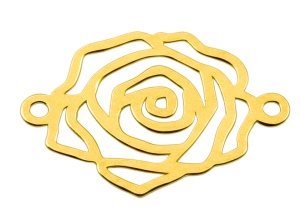 Eslabón de oro de 14 quilates 16,16 mm