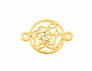 Pandant aur14k en 585