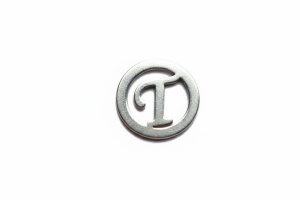 plata de ley 925 letra T - Img 2