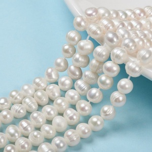 Potato culture beads length 6 -7 mm , width 7-8.5 mm  - Img 2