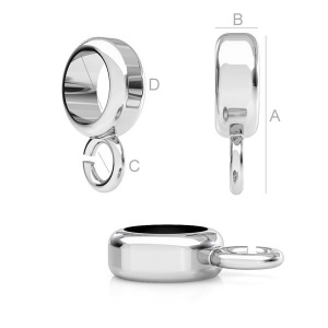 Spacer argint 925, 10,5 mm
