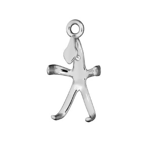 accesorio colgante 19 mm plata 925
