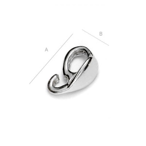 Agățătoare pandant argint 925, 8 mm, 0,26 g