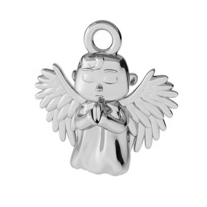 Angel charm, 925 silver, 14.3 x 13 mm