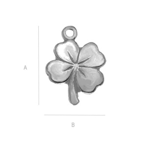 Charm argint 925, 13 x 10 mm - Img 2