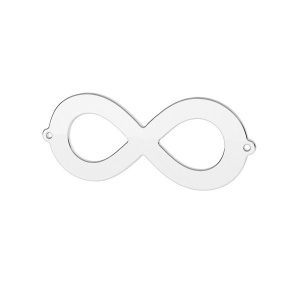 eslabón infinito de plata 925