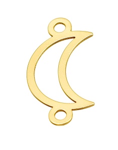 Link luna aur 14k - placat cu aur de 18k - Img 2