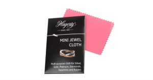 Minilaveta pentru curatat bijuterii din Argint, Aur, Platina, Diamante, Safire si Rubine, Hagerty, 9x12 cm
