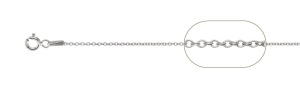 plata 925 cadena forzatina 035 55 cm