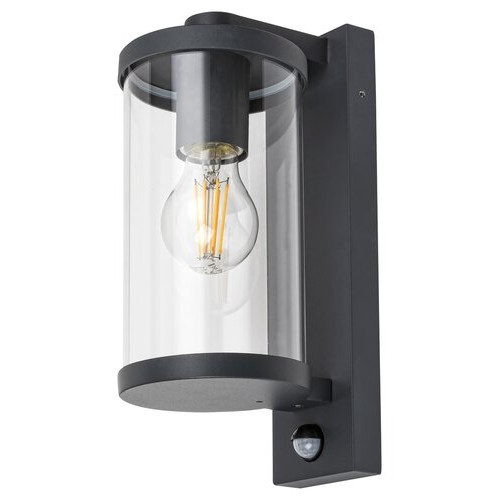 Aplica exterior Silistra 1xE27 metal/sticla antracit Rabalux