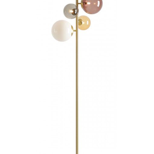 Lampadar Bloom 4xG9 metal/sticla multicolor Aldex