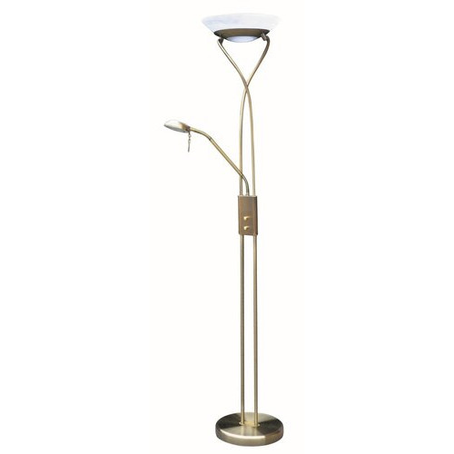 Lampadar Gamma 1+1xR7s+G9 metal/sticla bronz Rabalux RBL4078
