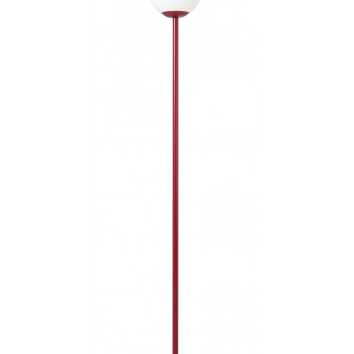 Lampadar Pinne 1xE27 metal/sticla rosu Aldex