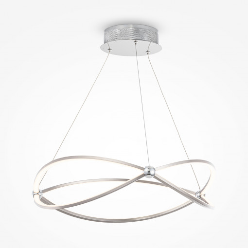 Lustra Weave LED metal nichel Maytoni