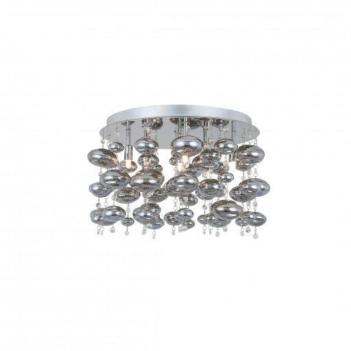 Plafoniera Elii 6xG9 metal/acril crom Zuma Line