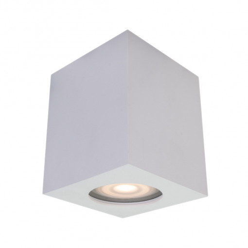 Spot aplicat Fabrycio 1xGU10 metal alb Italux
