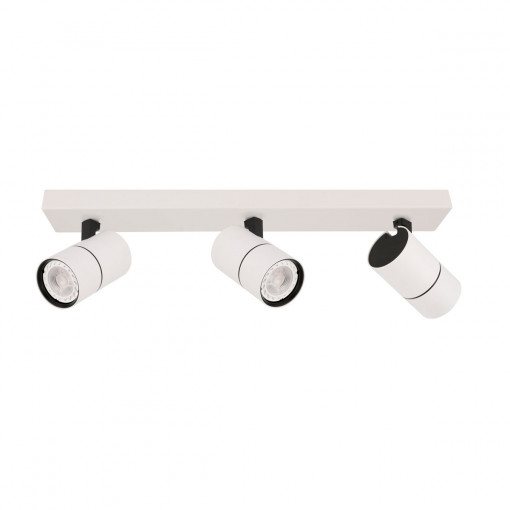 Spot aplicat Laconi 3xGU10 metal alb/negru Italux