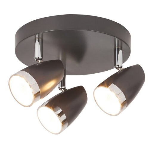 Spot bara Karen LED 12W metal/acril antracit Rabalux