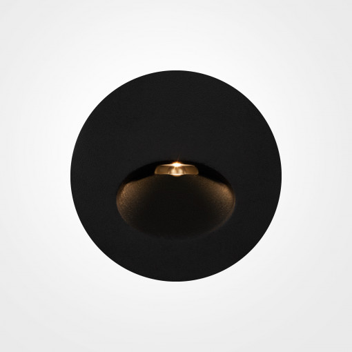 Spot scara incastrat Bil LED metal negru Maytoni O015SL-L3B3K