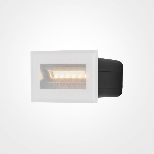 Spot scara incastrat Bosca LED metal alb Maytoni O045SL-L3W3K