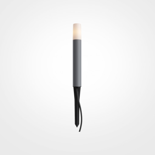 Stalp exterior Talpa LED metal gri Maytoni