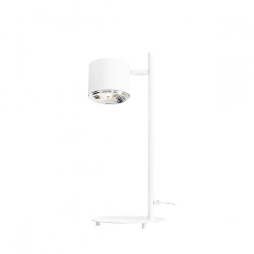 Veioza Bot 1xGU10 metal alb Aldex