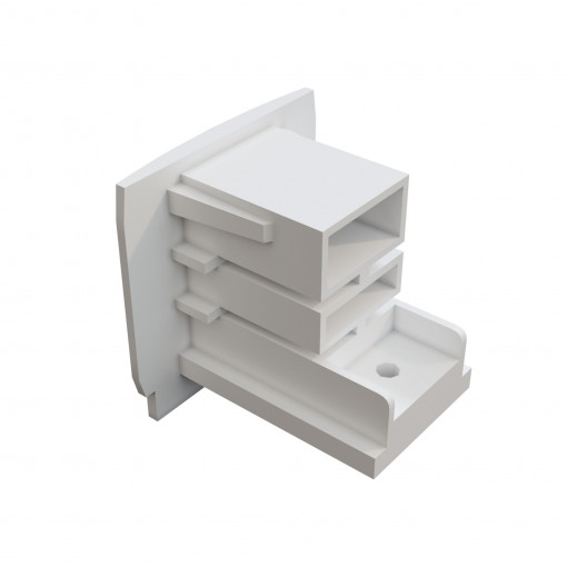 Accesoriu sina 3C Capac acril alb TRA005EC-31W