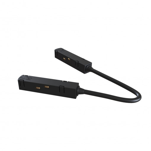 Accesoriu sina magnetica S35 Conector liniar flexibil S35 1x acril negru