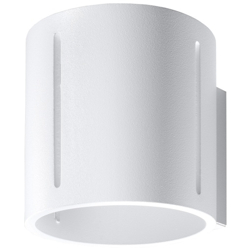 Aplica Inez 1xG9 metal alb cilindric