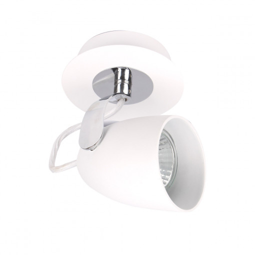Aplica Oxford 1xGU10 metal crom/alb Italux