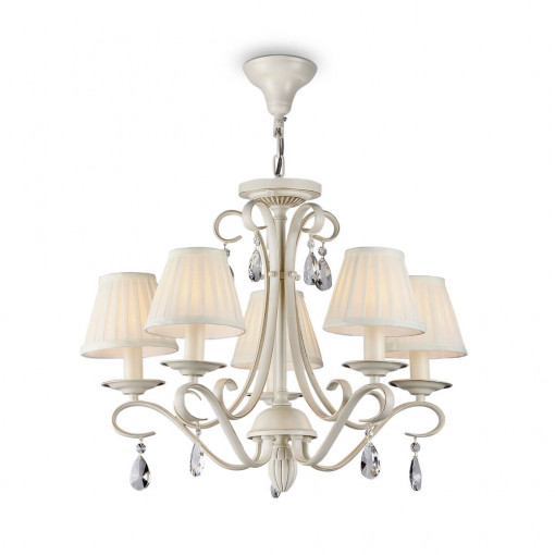 Candelabru Brionia metal/textil bej Maytoni