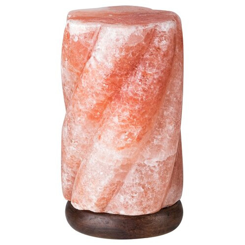 Lampa decorativa Hekla 1xE14 sare minerala/lemn portocaliu Rabalux