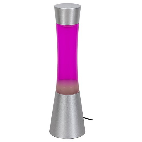 Lampa decorativa Minka 1xGy6.35 metal/sticla argintiu/violet Rabalux