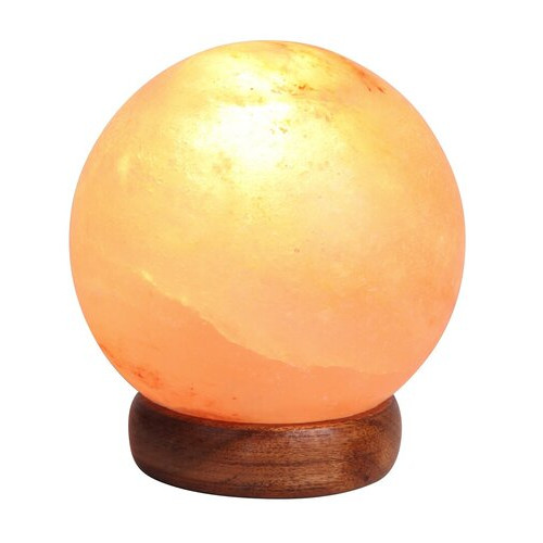 Lampa decorativa Ozone 1xE14 sare minerala/lemn portocaliu Rabalux