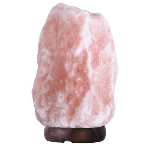 Lampa decorativa Rock 1xE14 sare minerala/lemn portocaliu Rabalux