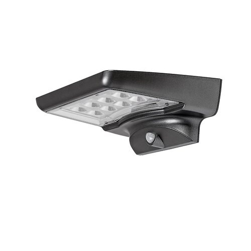 Lampa solara Moselle LED 4W acril negru Rabalux
