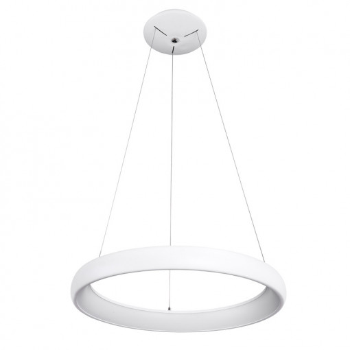 Lustra Alessia LED 50W 2750 lumeni 4000K metal/acril alb Italux