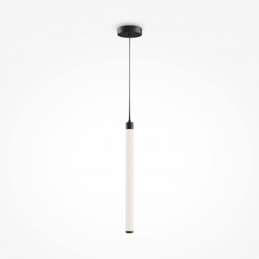 Pendul Ray LED metal/acril negru/alb Maytoni