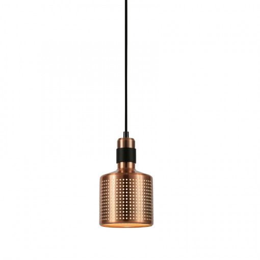 Pendul Restenza 1xE27 metal cupru Italux