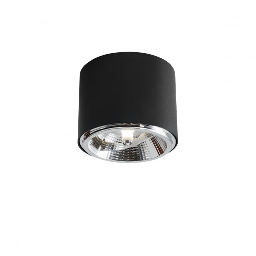 Plafoniera Bot 1xGU10 metal negru Aldex