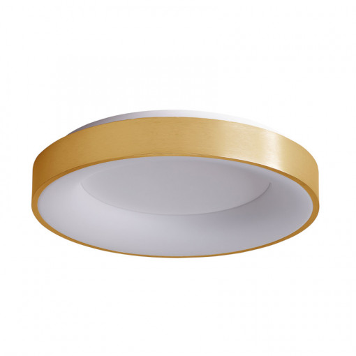 Plafoniera Giulia LED 50W 2750 lumeni metal/acril auriu Italux