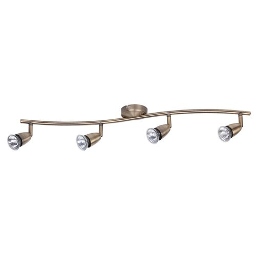 Spot bara Norman 4xGU10 metal bronz Rabalux