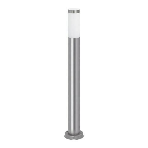 Stalp exterior Inox torch 1xE27 metal/acril nichel/alb Rabalux