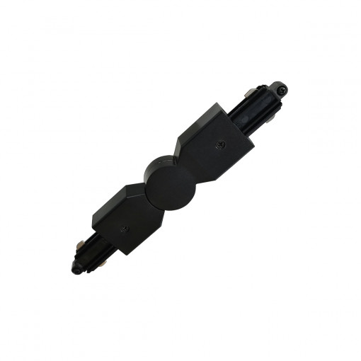 Accesoriu sina Marvi Track Connector ANG metal/acril negru Italux