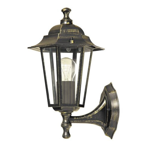 Aplica exterior Velence 1xE27 metal/sticla auriu antichizat Rabalux