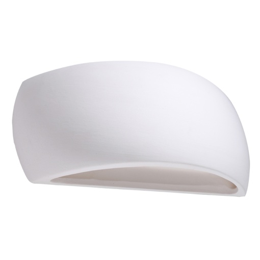 Aplica Pontius 1xG9 ceramica alb semicircular