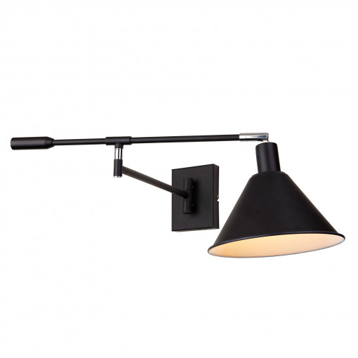 Aplica Trinity 1xE14 metal crom/negru Italux